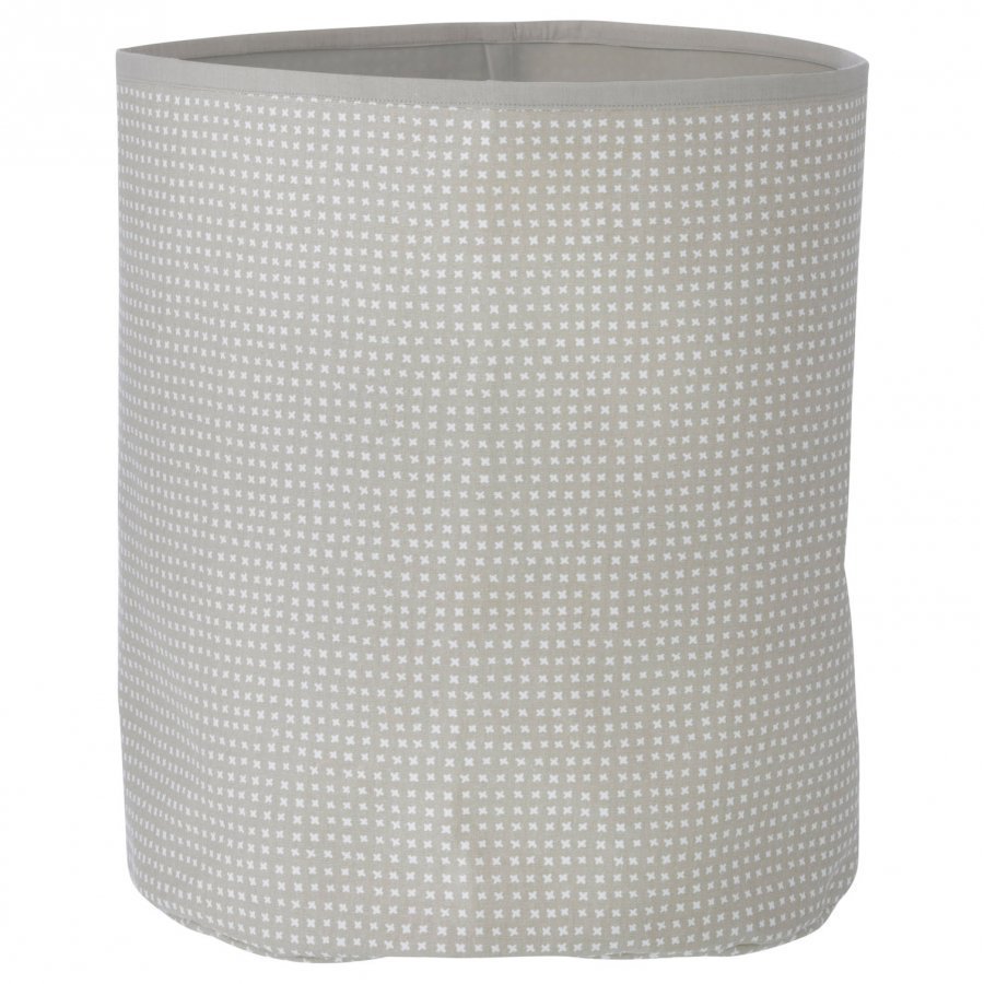 Ferm Living Grey Cross Basket Medium Säilytyskori