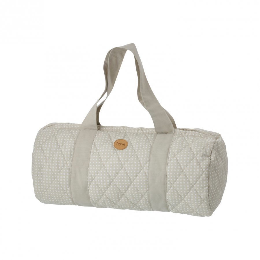 Ferm Living Grey Cross Duffel Bag Olkalaukku