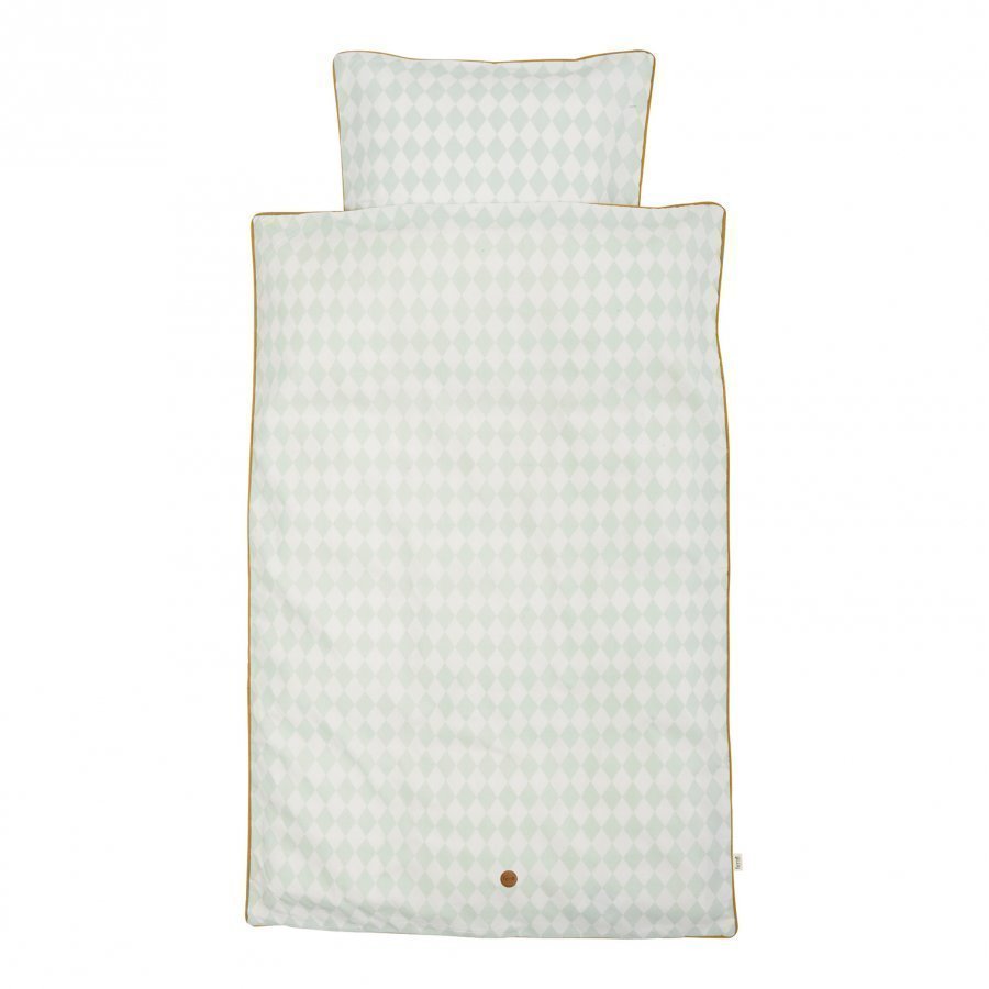 Ferm Living Harlequin Bedding Mint Baby Vuodesetti