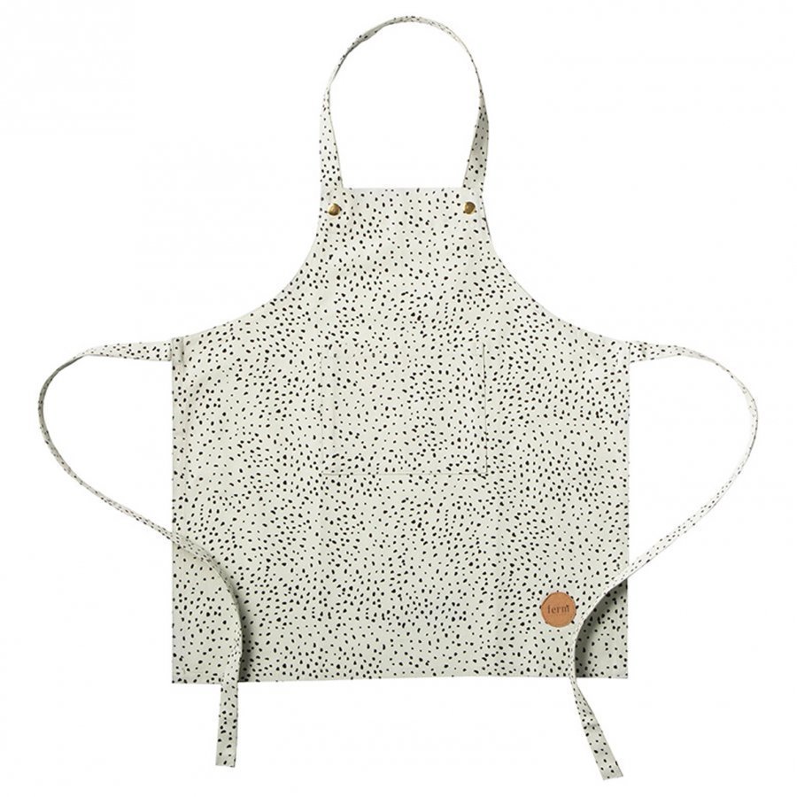 Ferm Living Kids Apron Mint Dot Ruokalappu