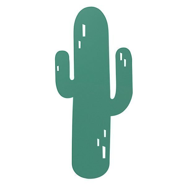 Ferm Living Kids Cactus Seinävalaisin Vihreä