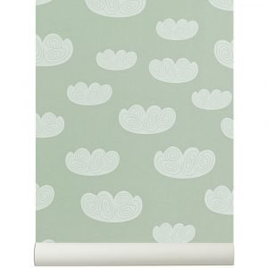 Ferm Living Kids Cloud Tapetti Minttu