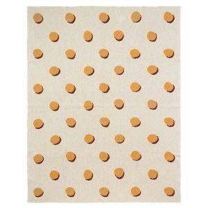 Ferm Living Kids Double Dot Huopa Valkoinen