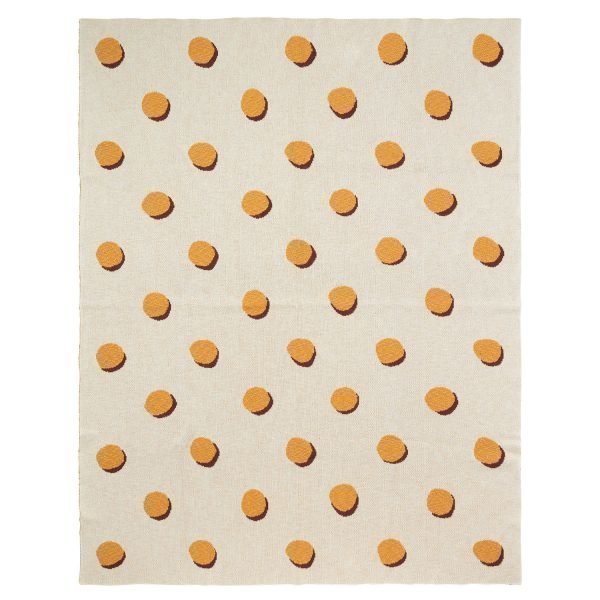 Ferm Living Kids Double Dot Huopa Valkoinen