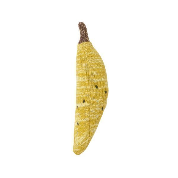 Ferm Living Kids Fruiticana Banana Rattle Tyyny