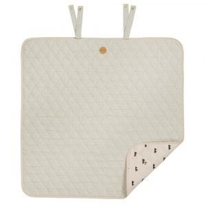 Ferm Living Kids Grey Cross Changing Blanket Huopa