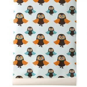 Ferm Living Kids Owls Tapetti