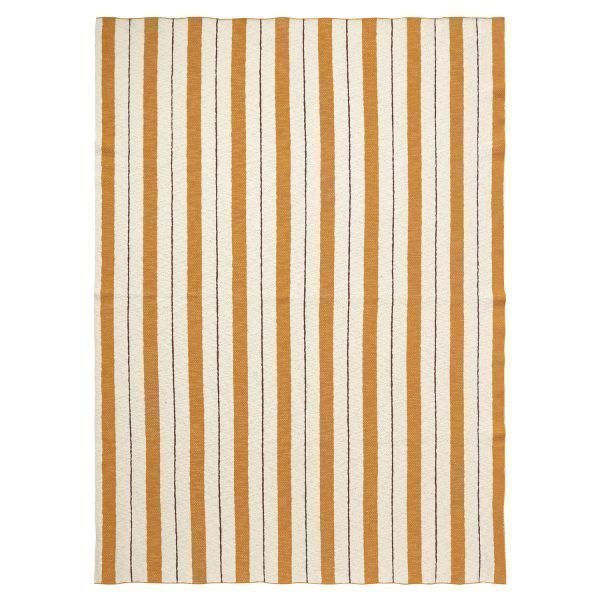 Ferm Living Kids Pinstripe Huopa Sinappi