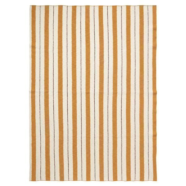 Ferm Living Kids Pinstripe Huopa Sinappi