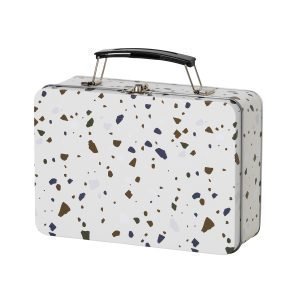 Ferm Living Kids Terrazzo Lounaslaatikko Harmaa