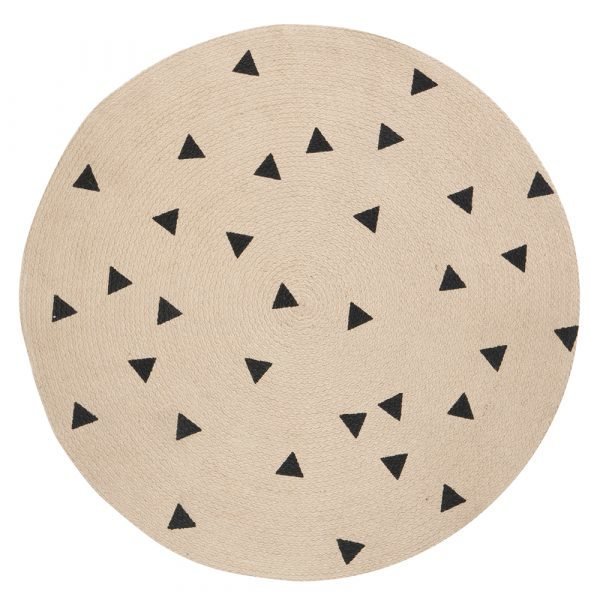 Ferm Living Kids Triangle Pyöreä Matto 100 Cm