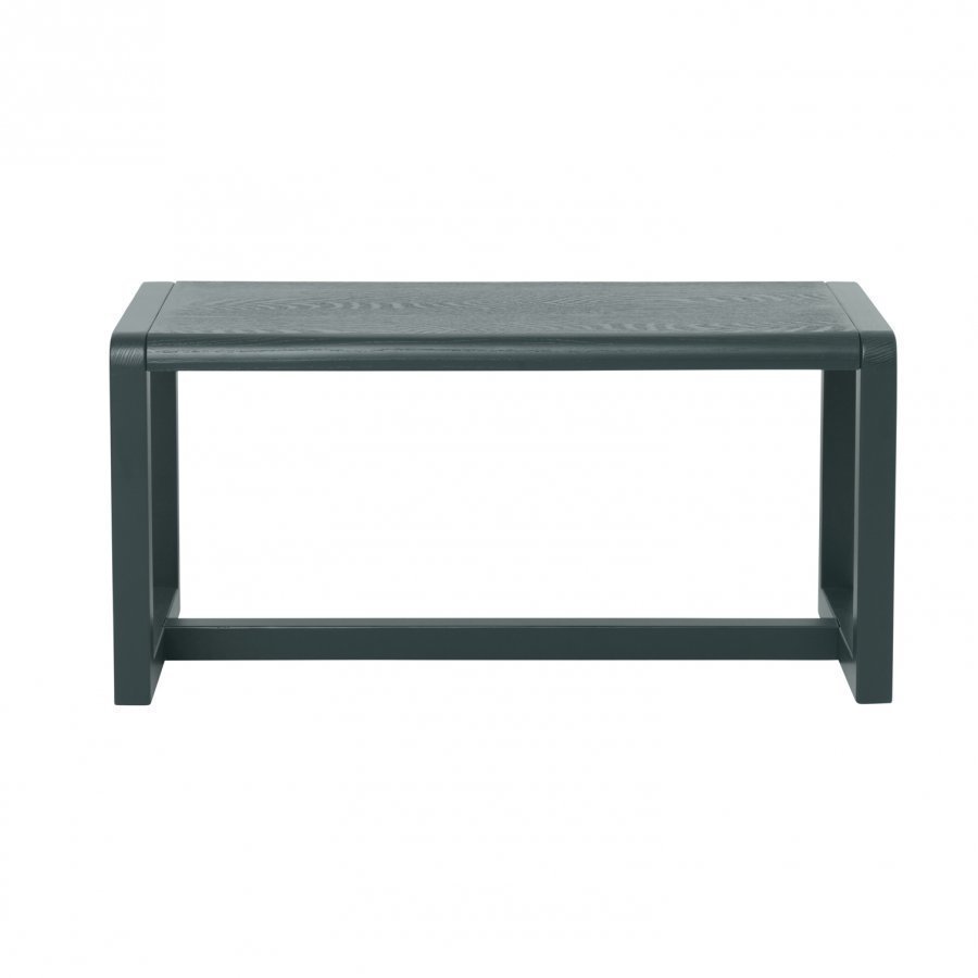 Ferm Living Little Architect Bench Dark Green Penkki