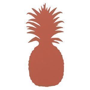 Ferm Living Pineapple Seinävalaisin Punainen