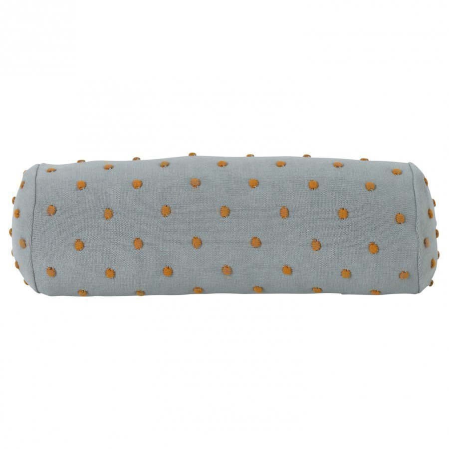 Ferm Living Popcorn Bolster Cushion Dusty Mint Tyyny