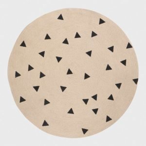 Ferm Living Round Carpet Triangle Matto