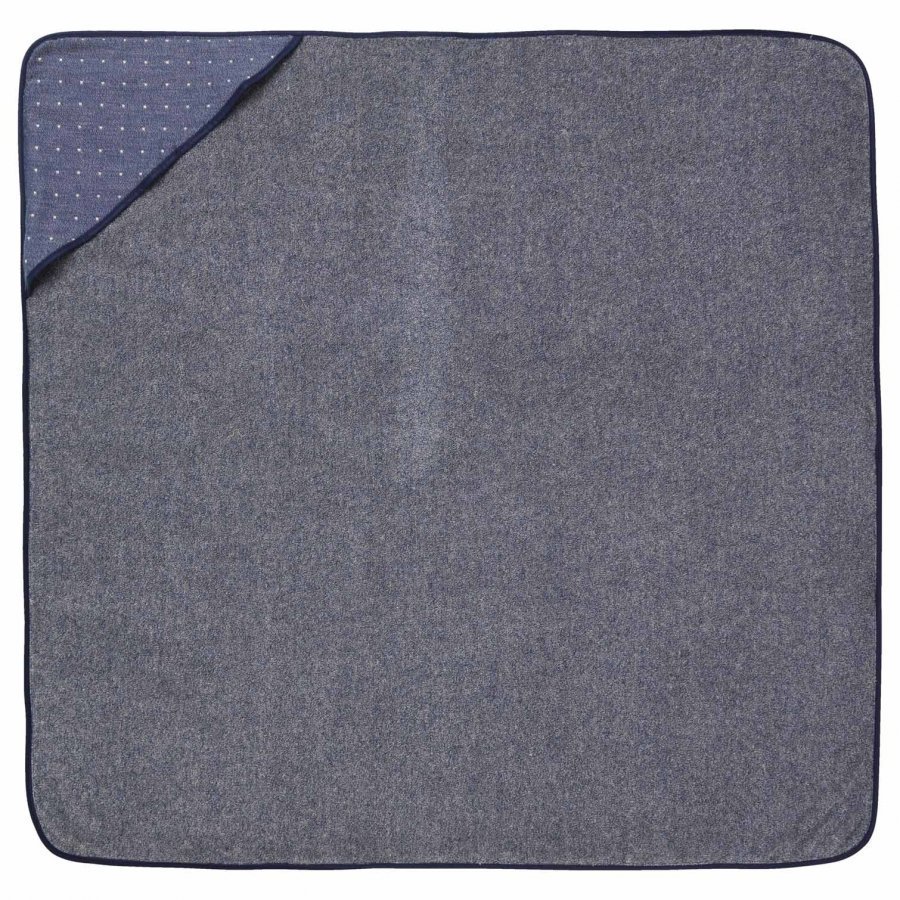 Ferm Living Sento Baby Hooded Towel Blue Pyyhe