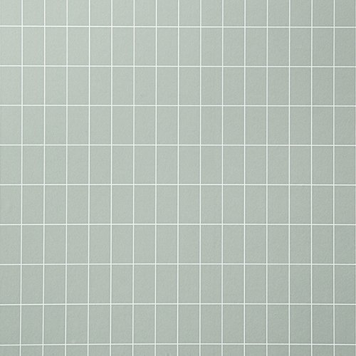 Ferm Living Tapetti Grid Vihreä/valkoinen