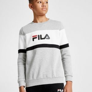 Fila Alesso Colour Block Crew Collegepaita Harmaa