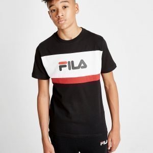 Fila Atreo Colour Block T-Paita Musta