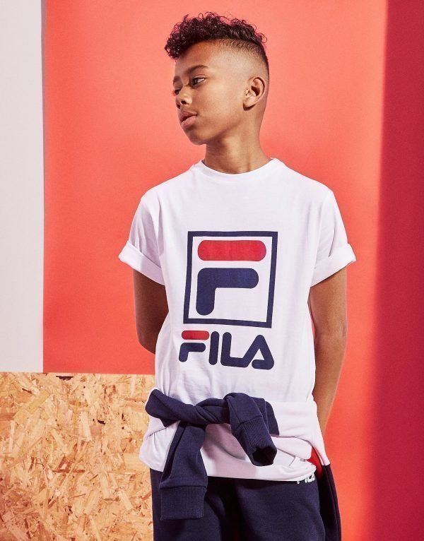 Fila Everdeen F-Box T-Shirt Valkoinen