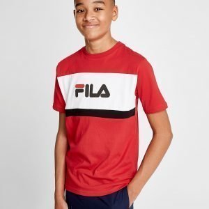 Fila Fila Atreo Colour Block T-Paita Punainen