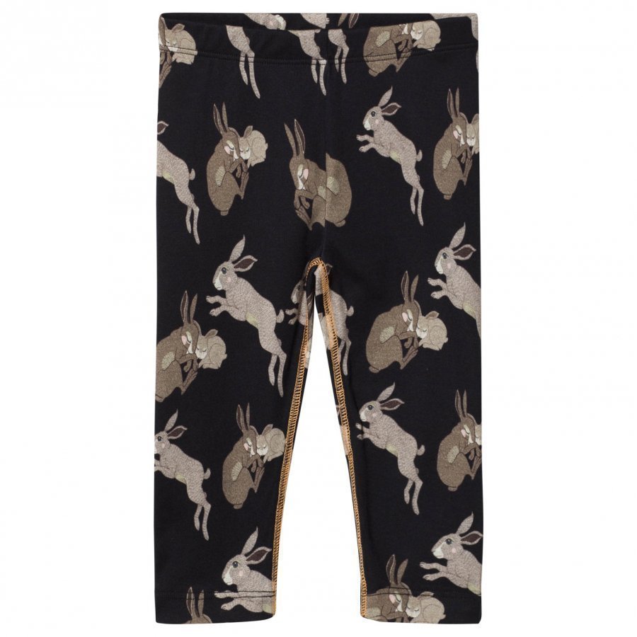 Filemon Kid Leggings Bunnies Anthracite Legginsit