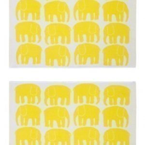 Finlayson Käsipyyhe Elefantti 50 x 70 cm 2kpl Keltainen Paketti