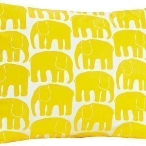 Finlayson Tyynynpäällinen Elefantti 55 x 65 cm Keltainen