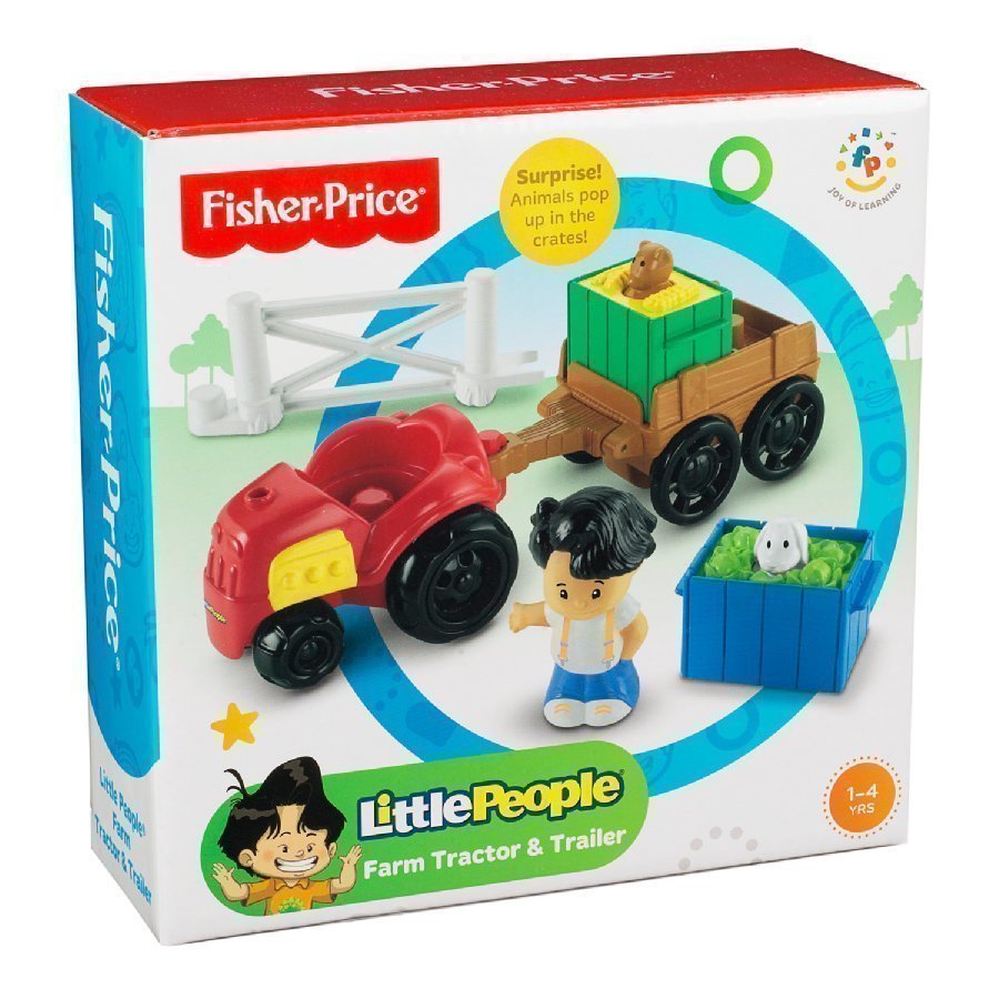 Fisher Price Little People Traktori & Peräkärry