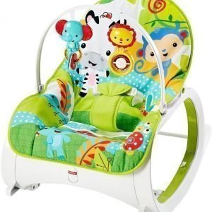 Fisher-Price Rainforest Friends Newborn To Toddler Portable Rocker