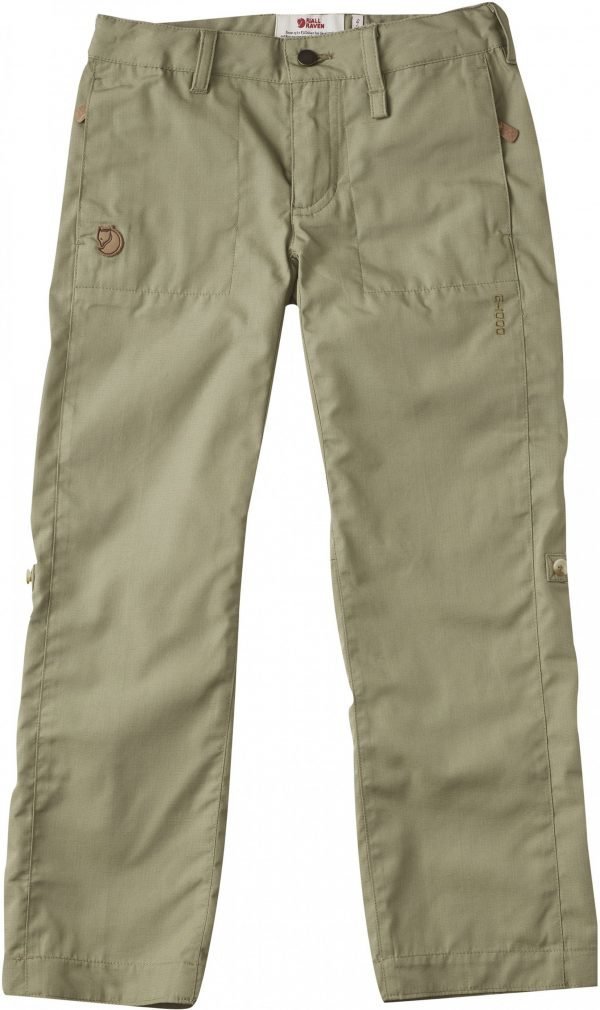 Fjällräven Kids Abisko Shade Trousers Kesähousut Savanna