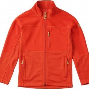 Fjällräven Kids Abisko Trail Fleece Fleecetakki Flame