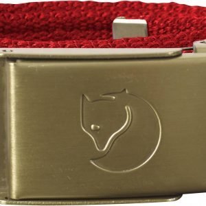 Fjällräven Kids Canvas Brass Belt Vyö Punainen