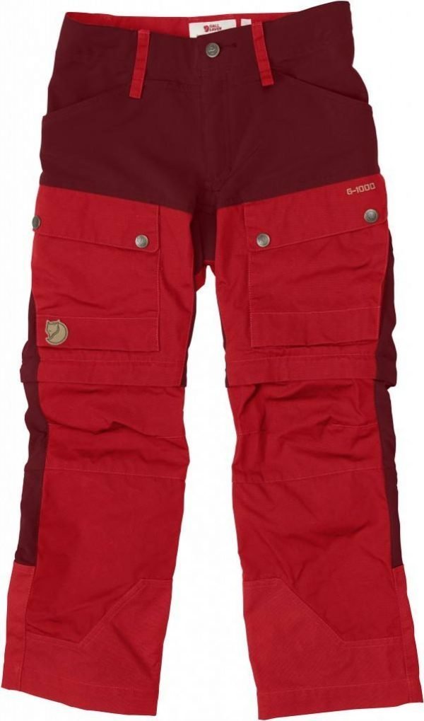 Fjällräven Kids Keb Gaiter Pants Katkolahjehousut Ox Red