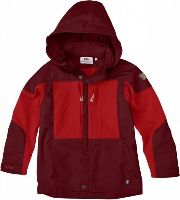 Fjällräven Kids Keb Jacket Retkeilytakki Ox Red