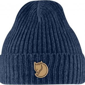 Fjällräven Kids Rib Beanie Pipo Blueberry