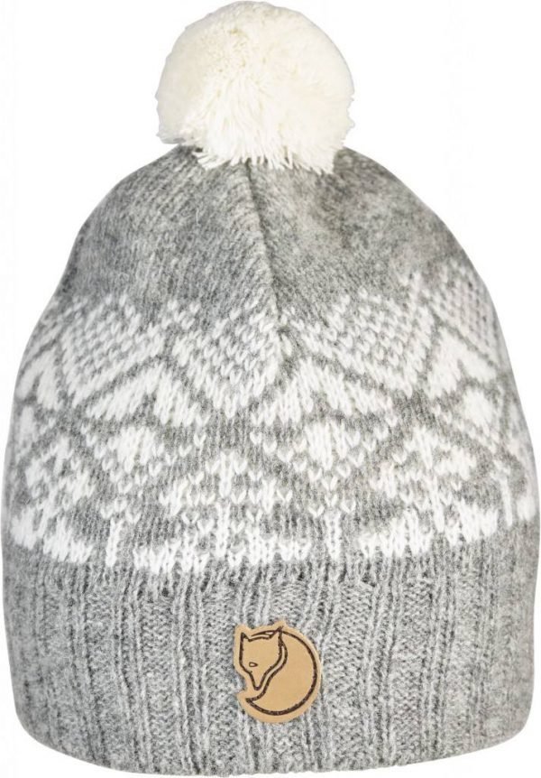 Fjällräven Kids Snowball Hat Villapipo Harmaa