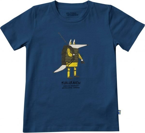 Fjällräven Kids Trekking Fox T-Shirt T-Paita Sininen