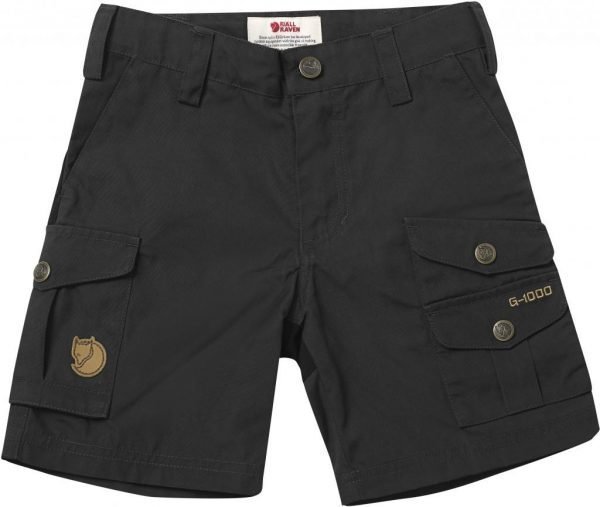 Fjällräven Kids Vidda Shorts Retkeilyshortsit Dark Grey