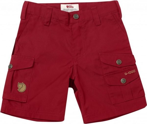 Fjällräven Kids Vidda Shorts Retkeilyshortsit Deep Red