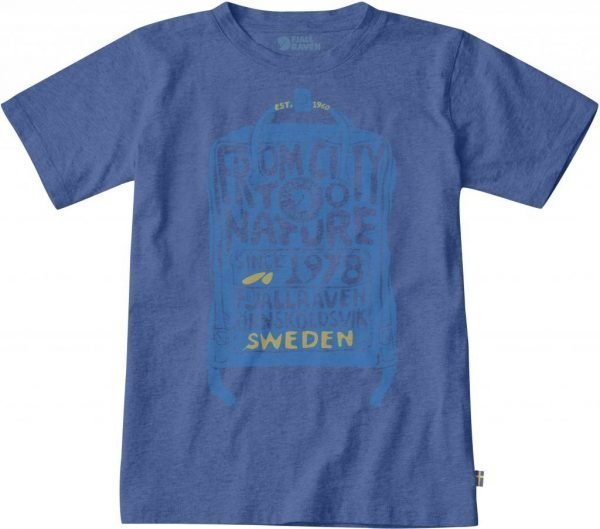 Fjällräven Kånken Kids T-Shirt T-Paita Dark Blue