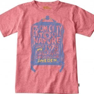 Fjällräven Kånken Kids T-Shirt T-Paita Pink