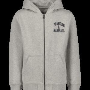 Franklin & Marshall Badge Logo Zip Hood Huppari