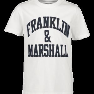 Franklin & Marshall F And M Cf Logo Tee T-Paita