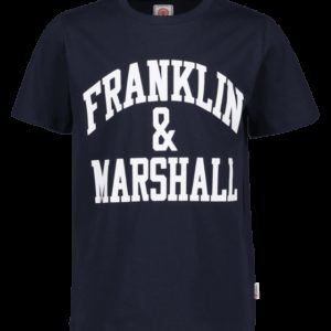 Franklin & Marshall F And M Cf Logo Tee T-Paita