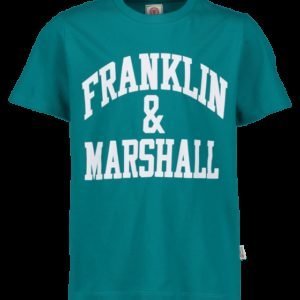 Franklin & Marshall F And M Cf Logo Tee T-Paita