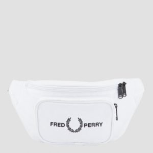 Fred Perry Graphic Waist Bag Laukku Valkoinen