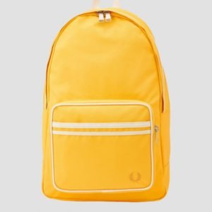 Fred Perry Twin Tip. Backpack Reppu Keltainen