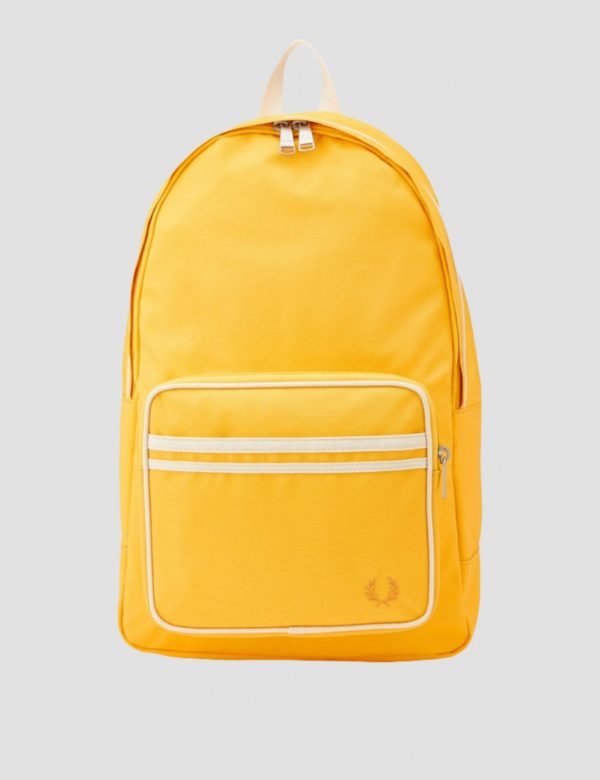 Fred Perry Twin Tip. Backpack Reppu Keltainen