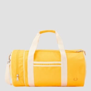 Fred Perry Twin Tip. Barrel Bag Laukku Keltainen